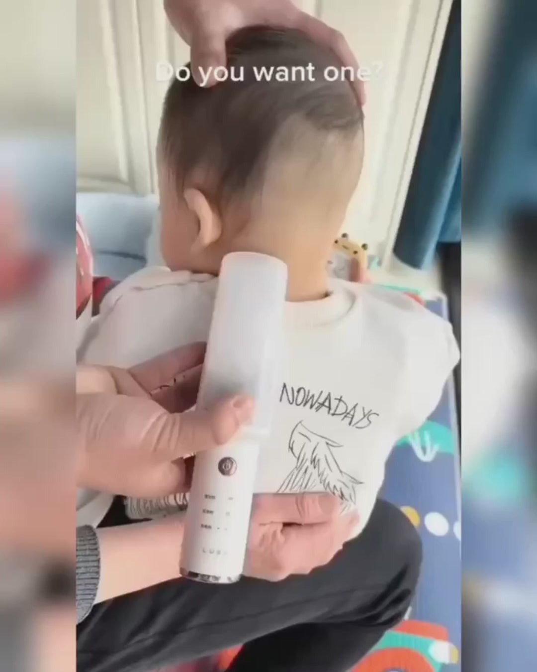 Kids' Silent Hair Trimmer – No Noise, No Tears, No Stress